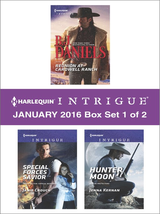 Title details for Harlequin Intrigue January 2016, Box Set 1 of 2 by B.J. Daniels - Available